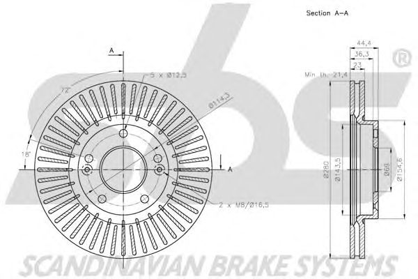 Disc frana