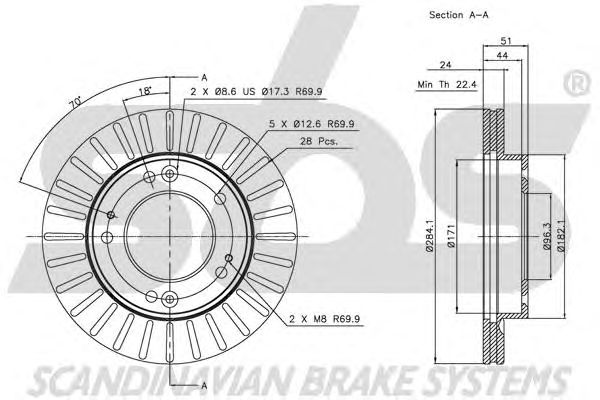 Disc frana