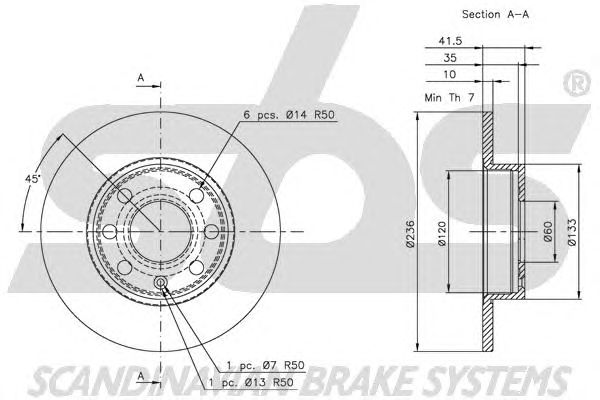 Disc frana