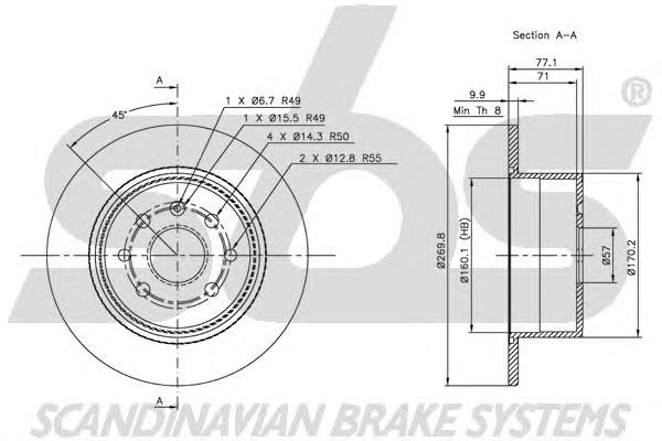 Disc frana