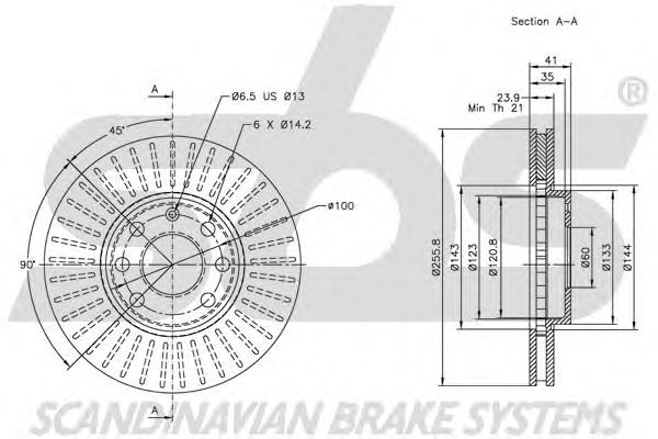 Disc frana