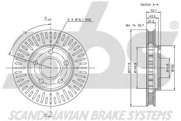 Disc frana