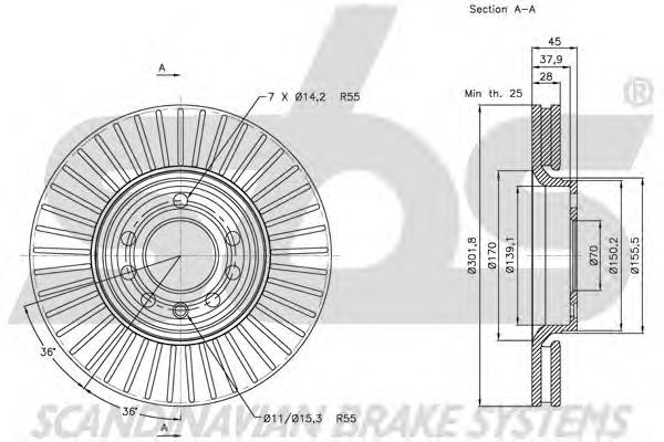 Disc frana