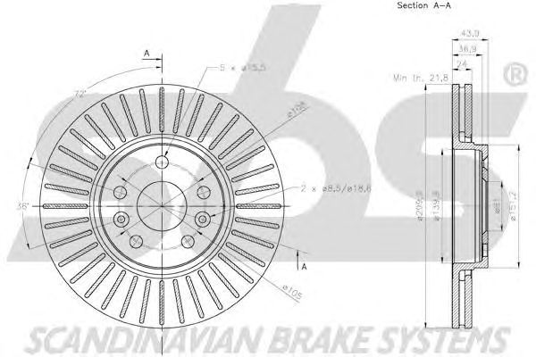 Disc frana