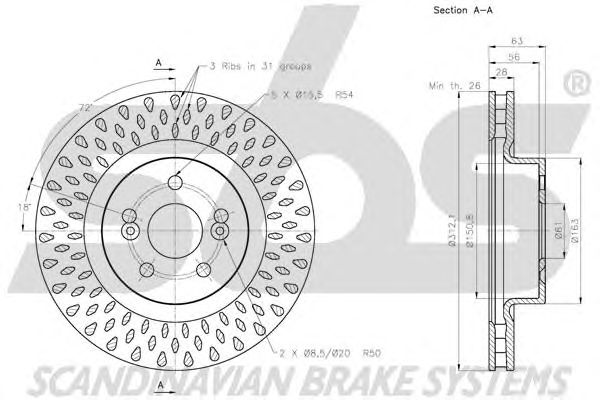 Disc frana