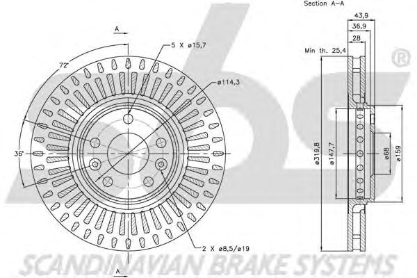 Disc frana