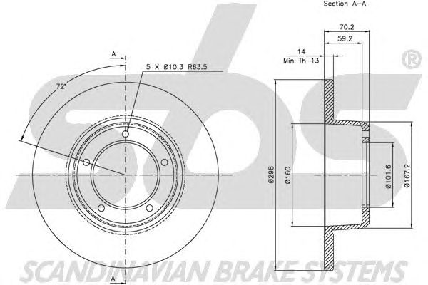 Disc frana