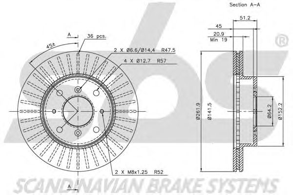 Disc frana