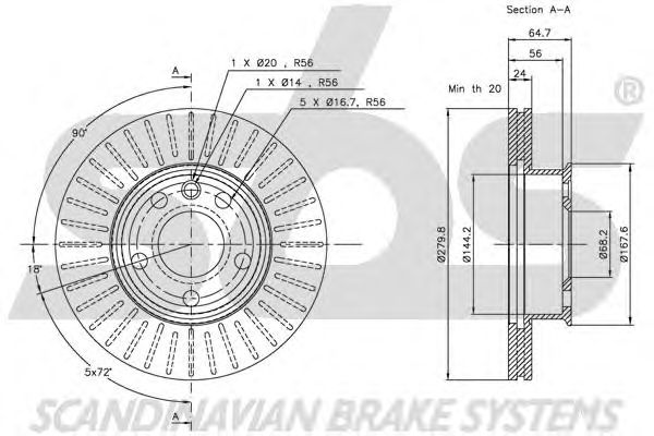 Disc frana