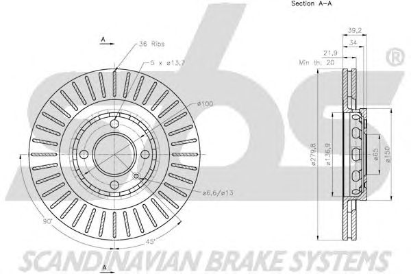 Disc frana