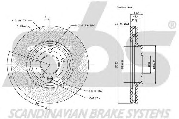 Disc frana