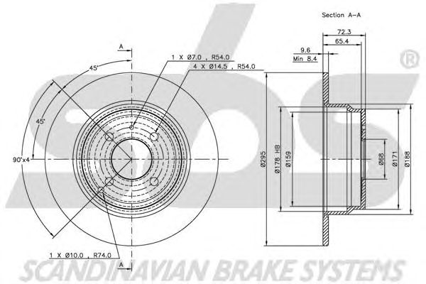 Disc frana