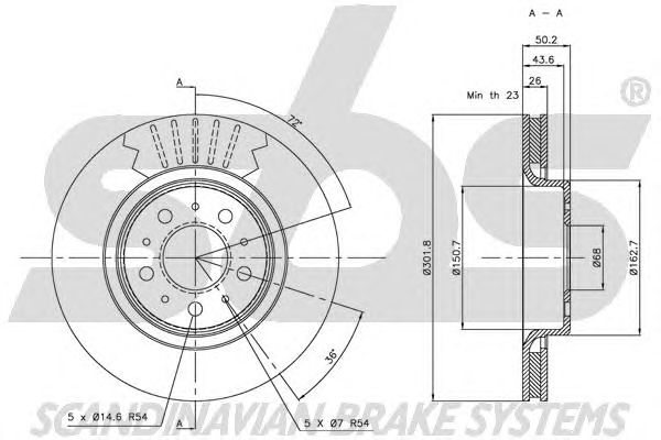 Disc frana