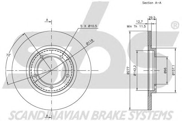 Disc frana