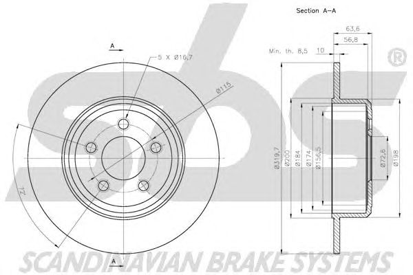 Disc frana