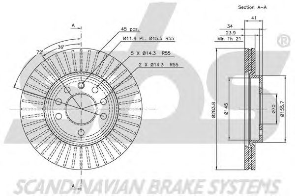 Disc frana