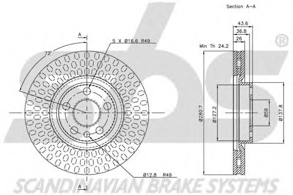 Disc frana