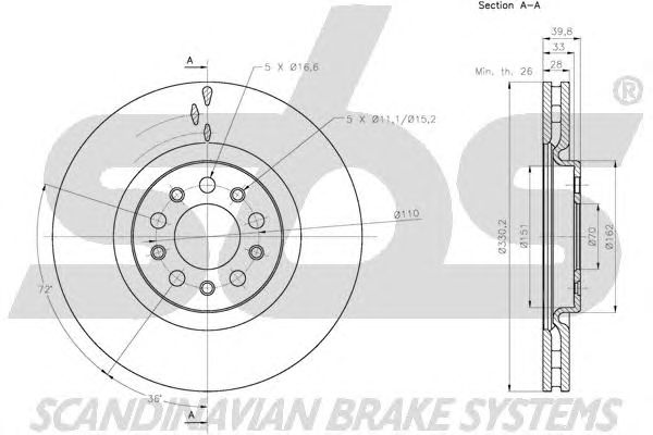 Disc frana