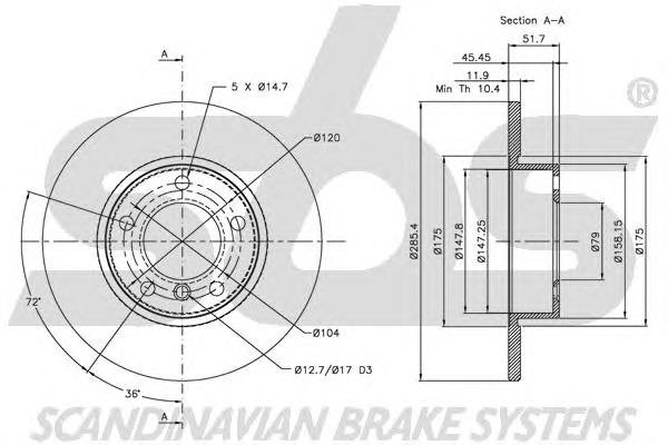 Disc frana