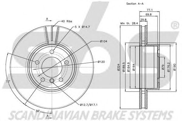 Disc frana