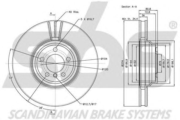 Disc frana