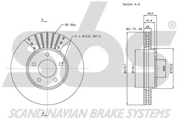 Disc frana