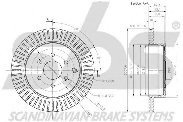 Disc frana