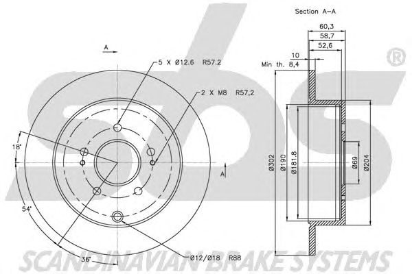 Disc frana