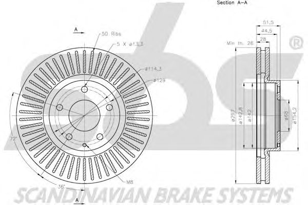 Disc frana