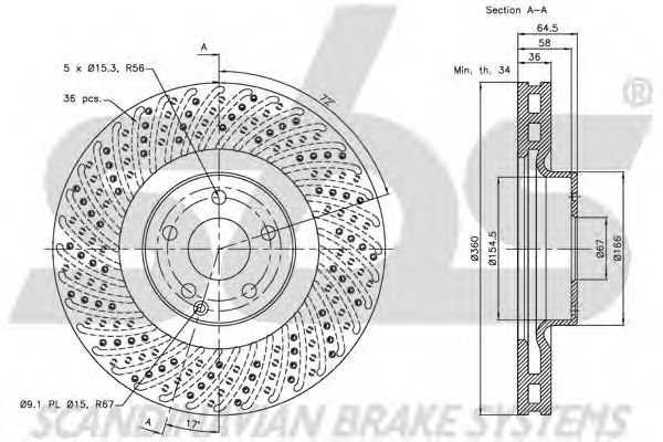 Disc frana