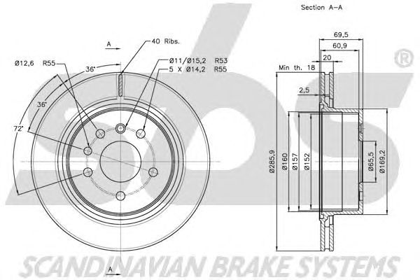 Disc frana