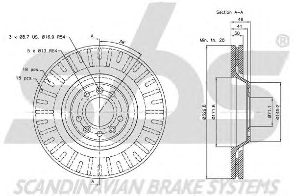 Disc frana