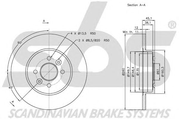 Disc frana