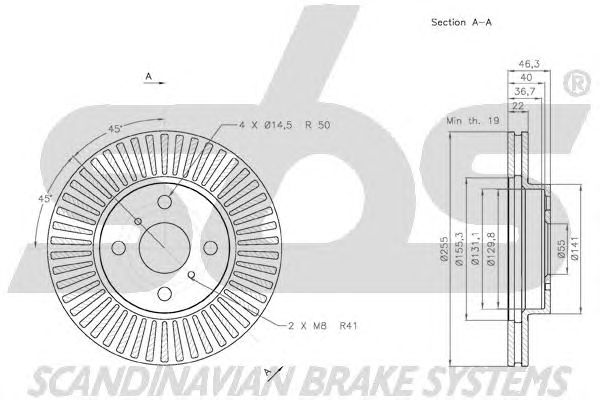 Disc frana