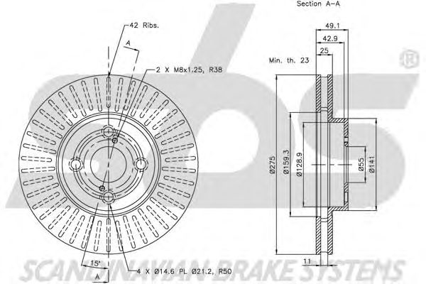 Disc frana