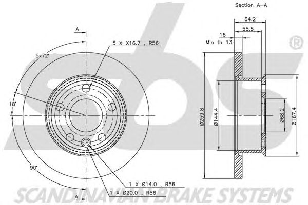 Disc frana