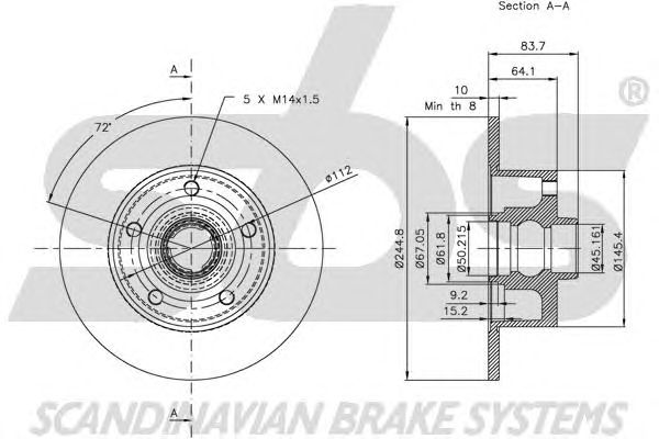 Disc frana