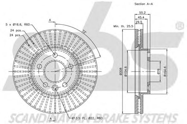 Disc frana