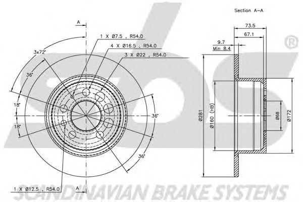 Disc frana