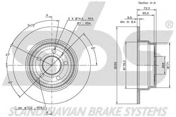 Disc frana