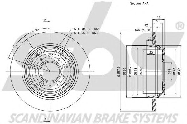 Disc frana