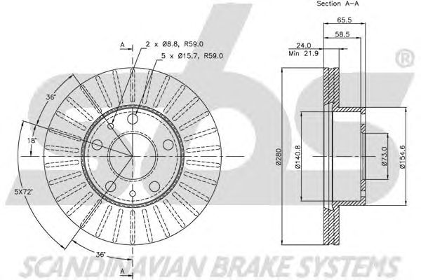 Disc frana