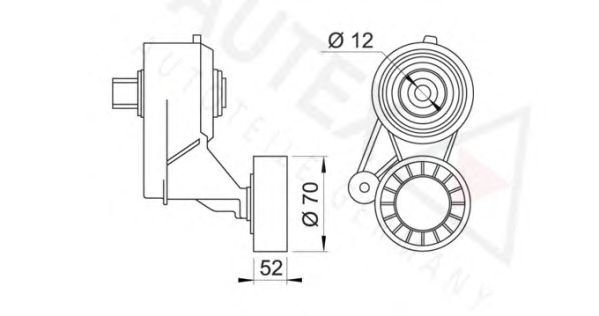 intinzator,curea transmisie