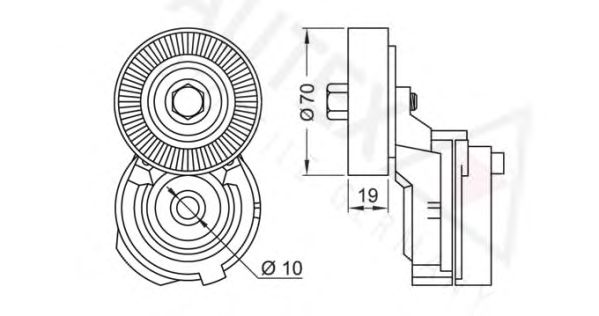 intinzator,curea transmisie