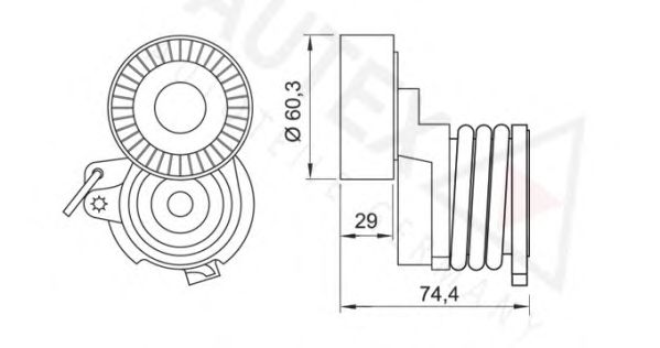 intinzator,curea transmisie