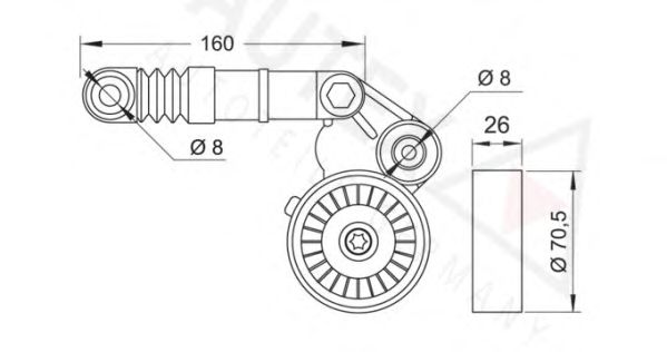 intinzator,curea transmisie