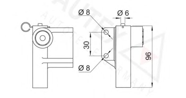 Amortizor vibratii, curea distributie