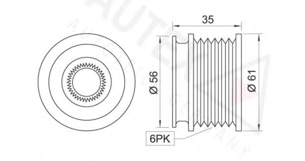 Sistem roata libera, generator