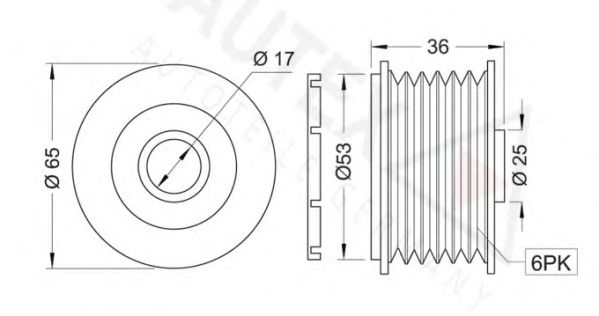 Sistem roata libera, generator