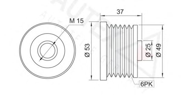 Sistem roata libera, generator